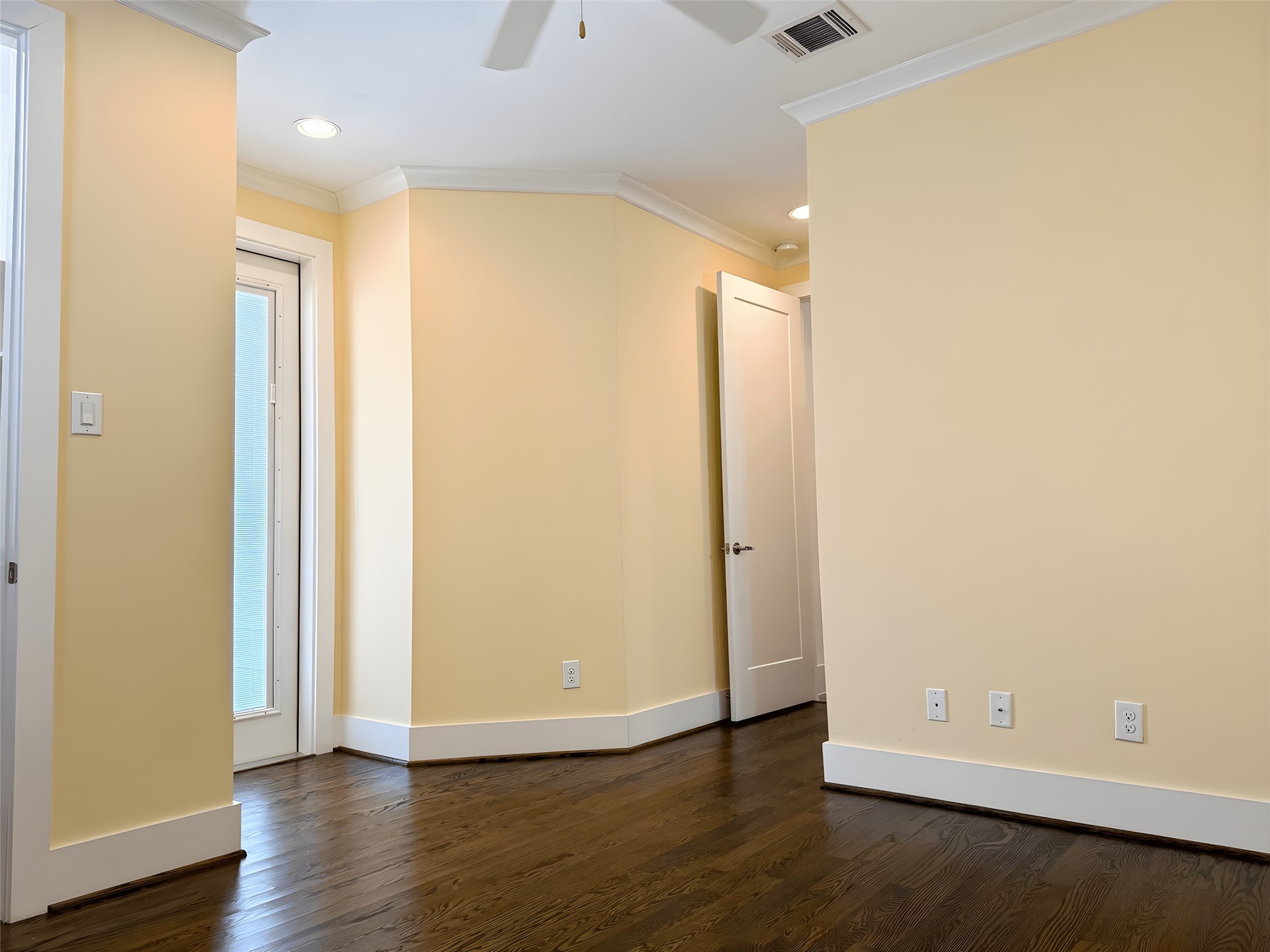 2115 Detering Street Houston, TX 77007 - Photo 21 of 30 a view of an empty room with wooden floor