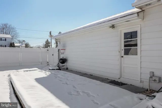 a view of storage and utility room