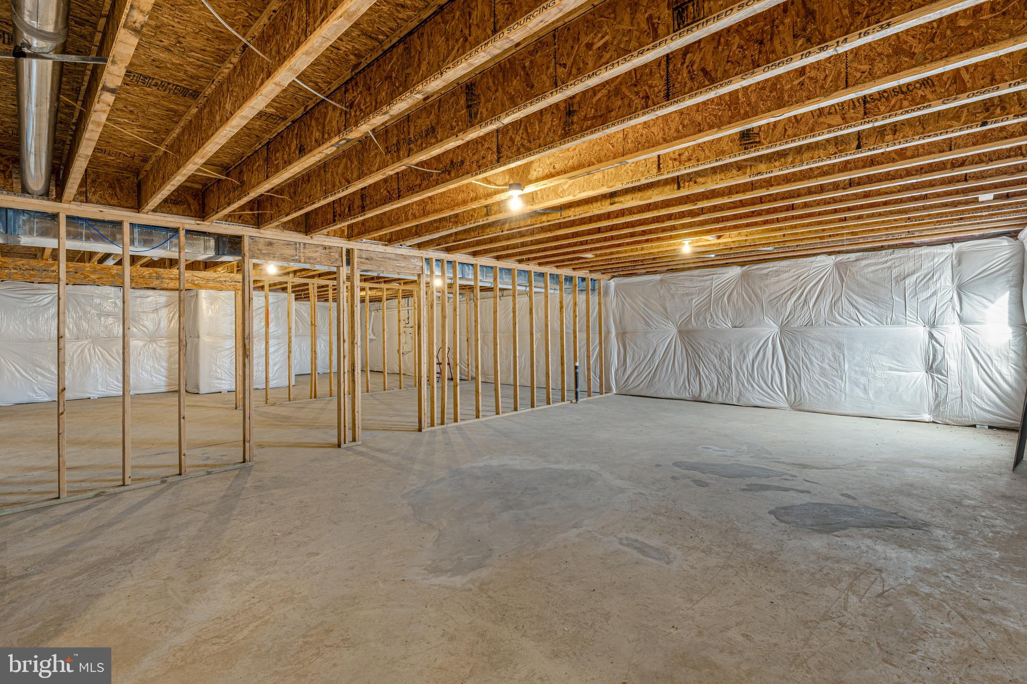 180 Silver Maple Road Middletown, DE 19709 - Photo 31 of 48 Full Basement W/ rough ins for Additional Bath