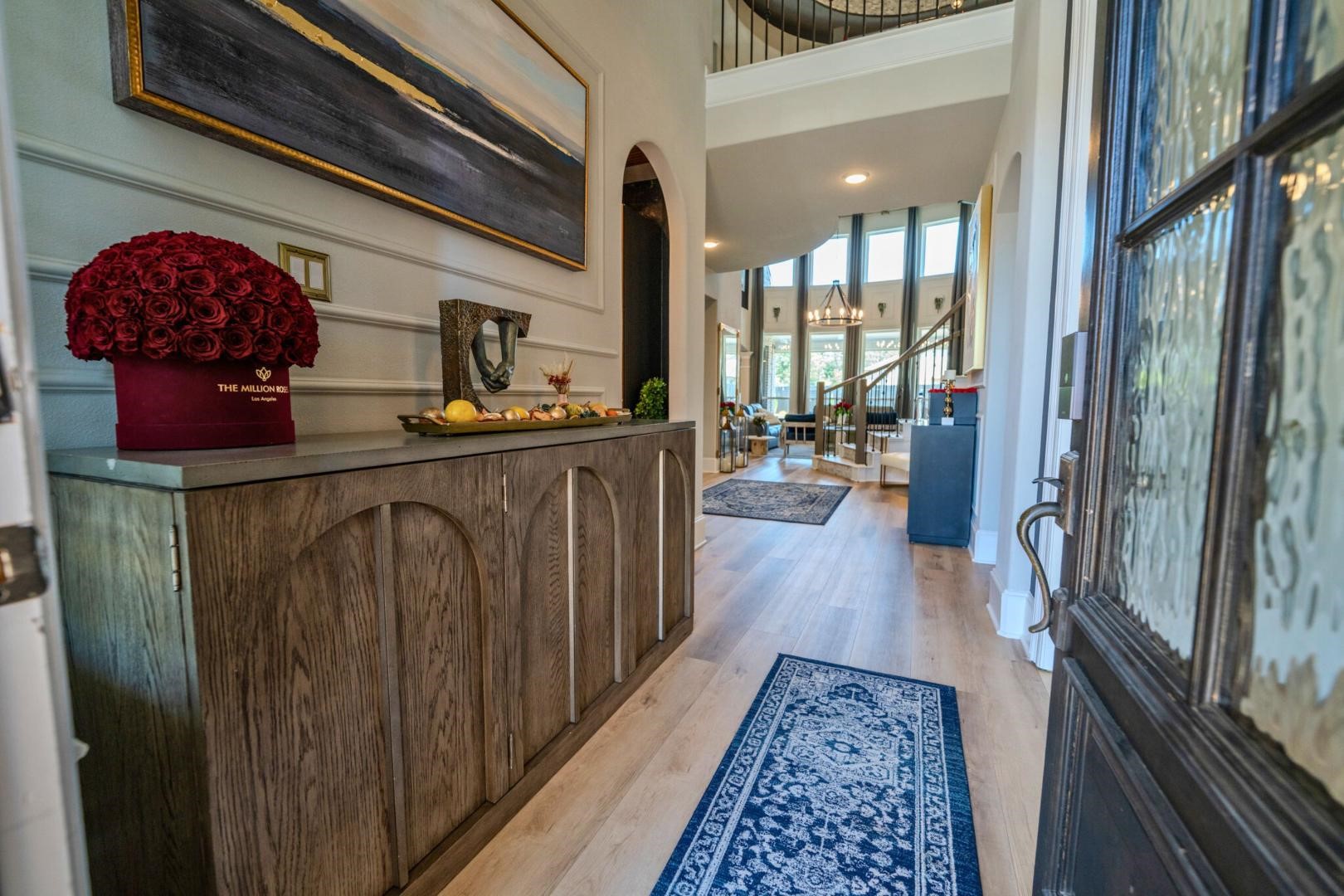 11347 Needlerock Court Humble, TX 77396 - Photo 3 of 20 a hallway with a washer and dryer