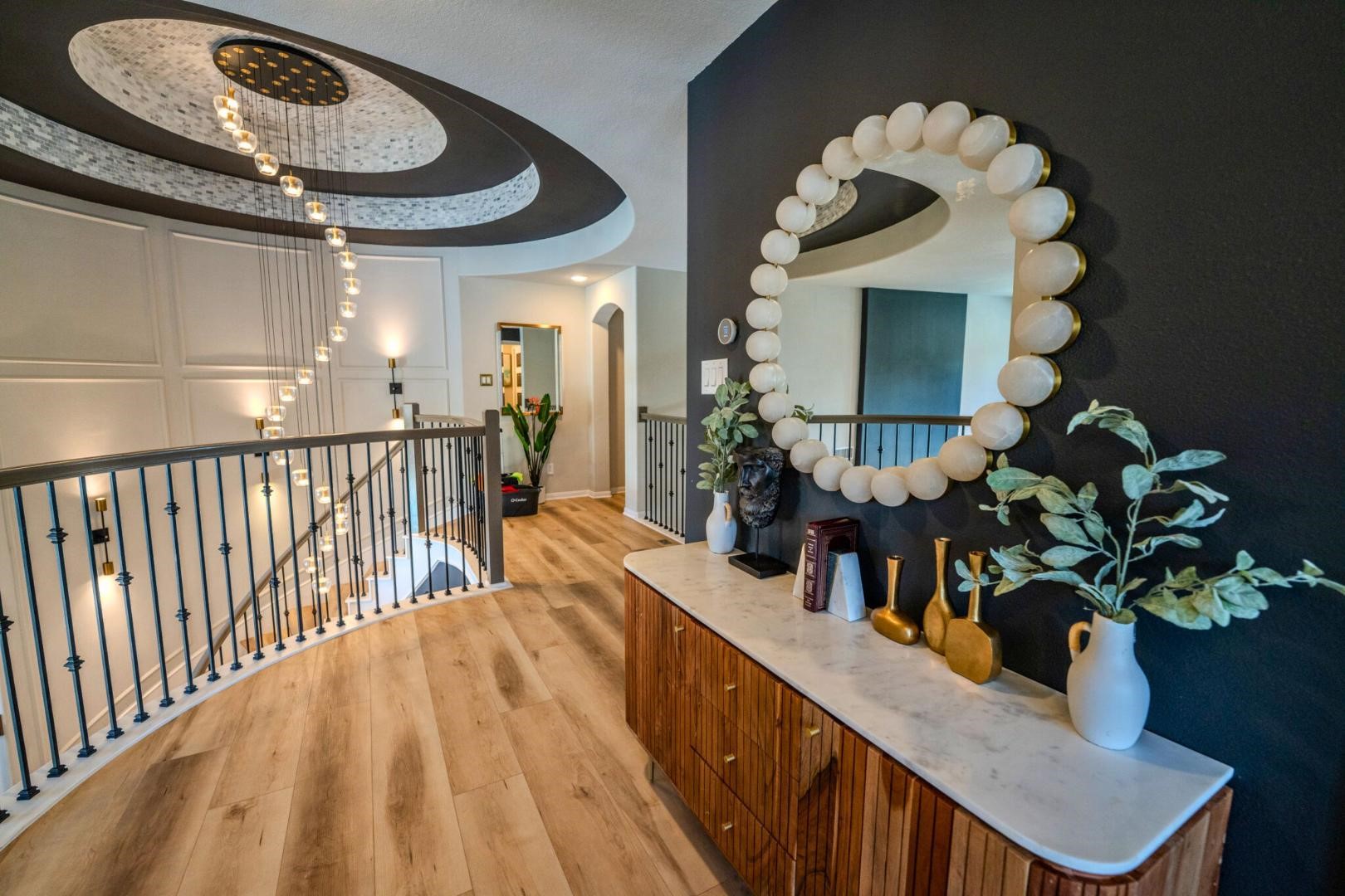 11347 Needlerock Court Humble, TX 77396 - Photo 4 of 20 a dining room with wooden floor