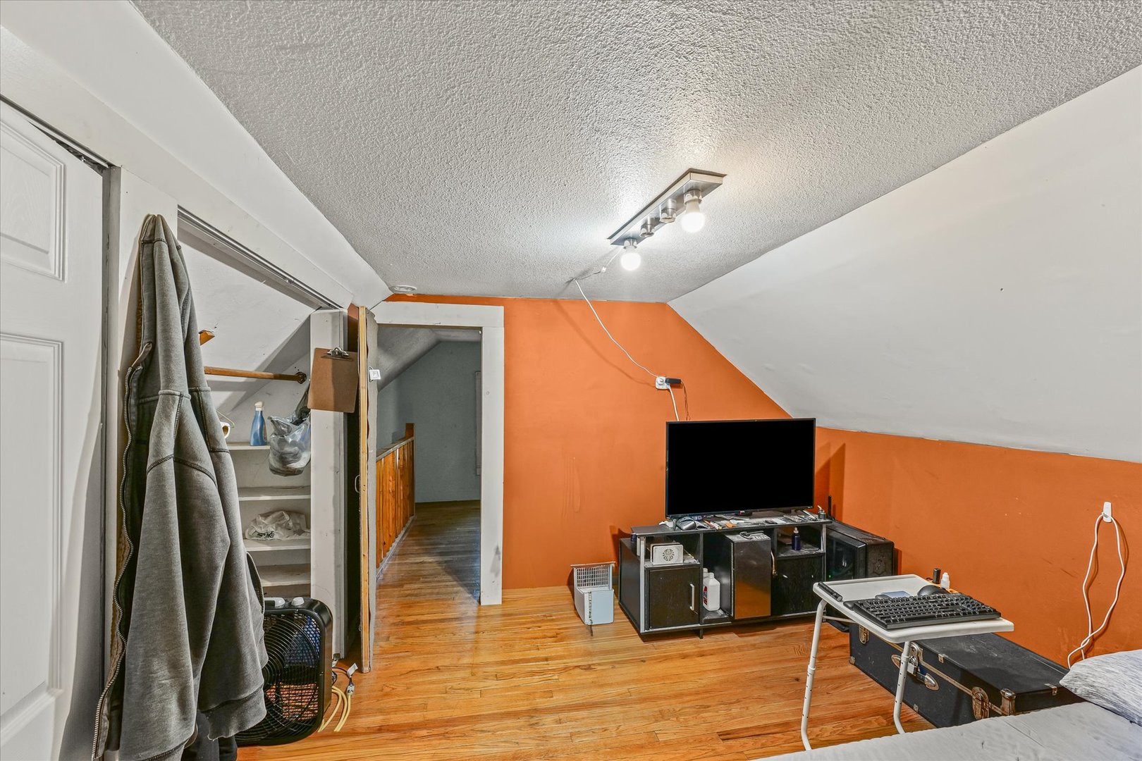 204 Waverly Street Homer, IL 61849 - Photo 25 of 30 a living room with furniture and a flat screen tv