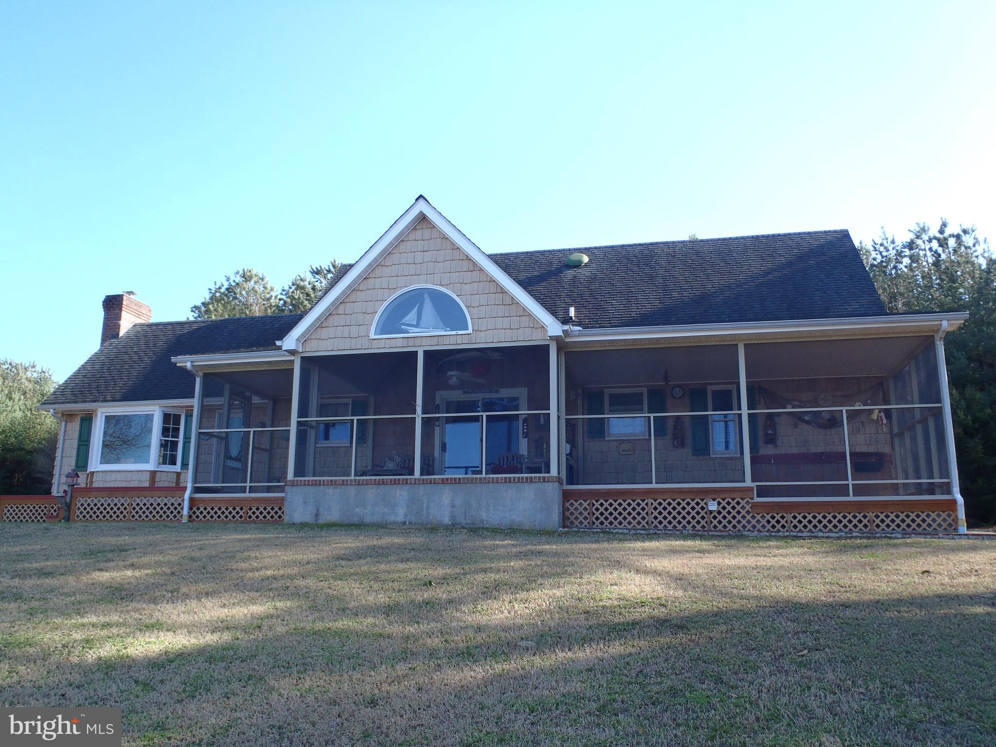 7424 Cherry Walk Road Hebron, MD 21830 - Photo 45 of 59 Rear View from Dock