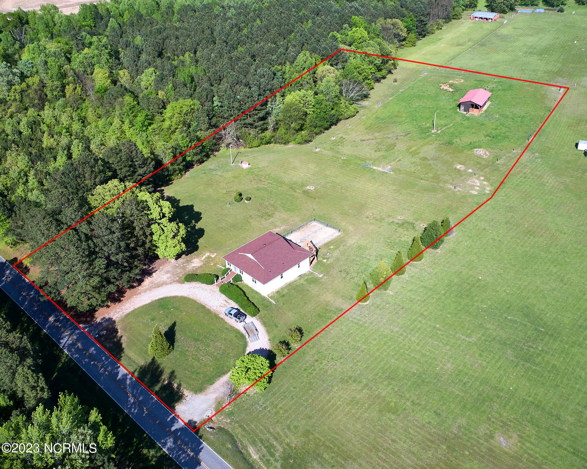 11737 Camp Charles Road Bailey, NC 27807 - Photo 49 of 51 Drone 2