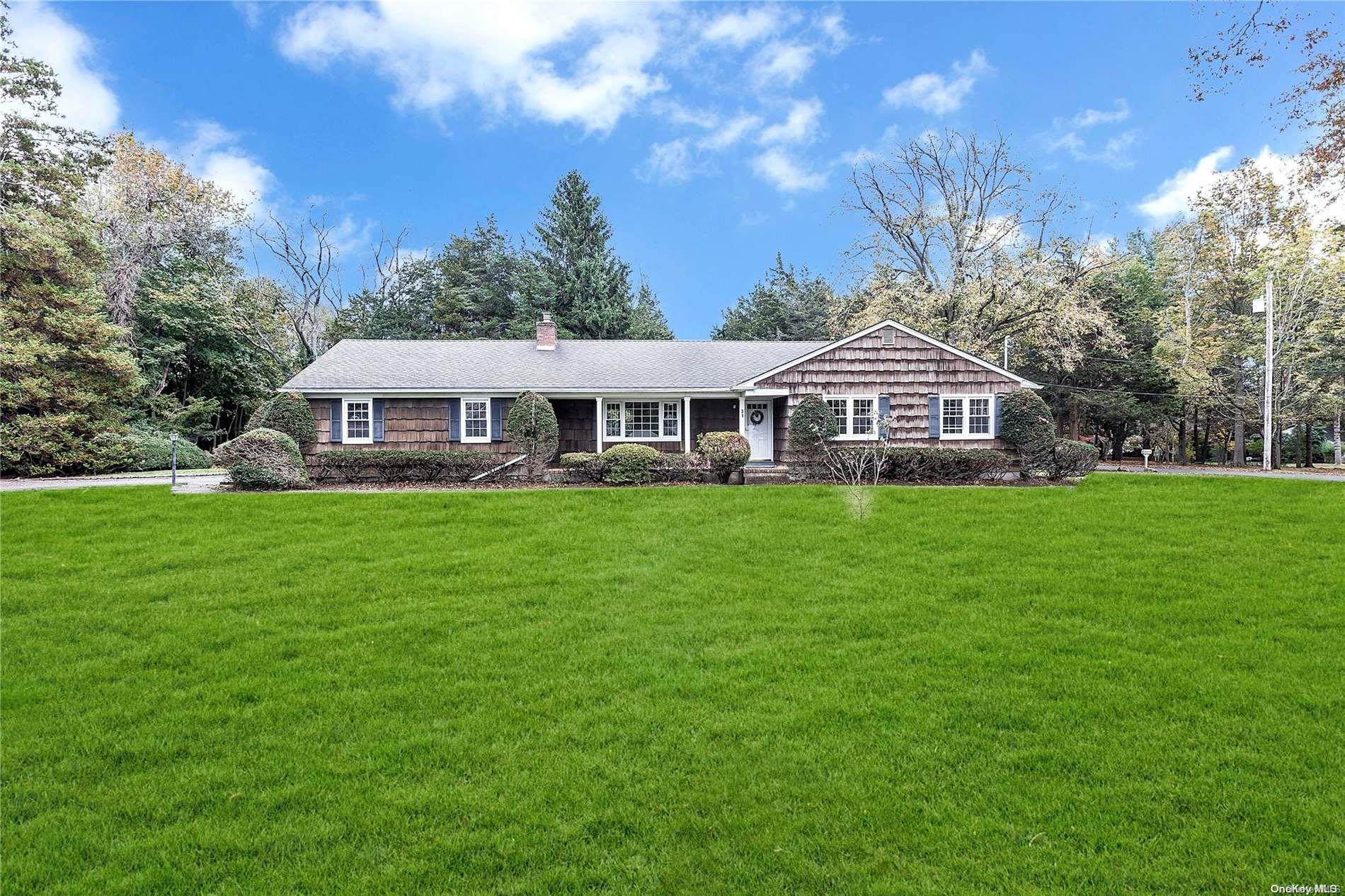 31 Maple Road Setauket, NY 11733 - Photo 1 of 1 a view of a house with a big yard
