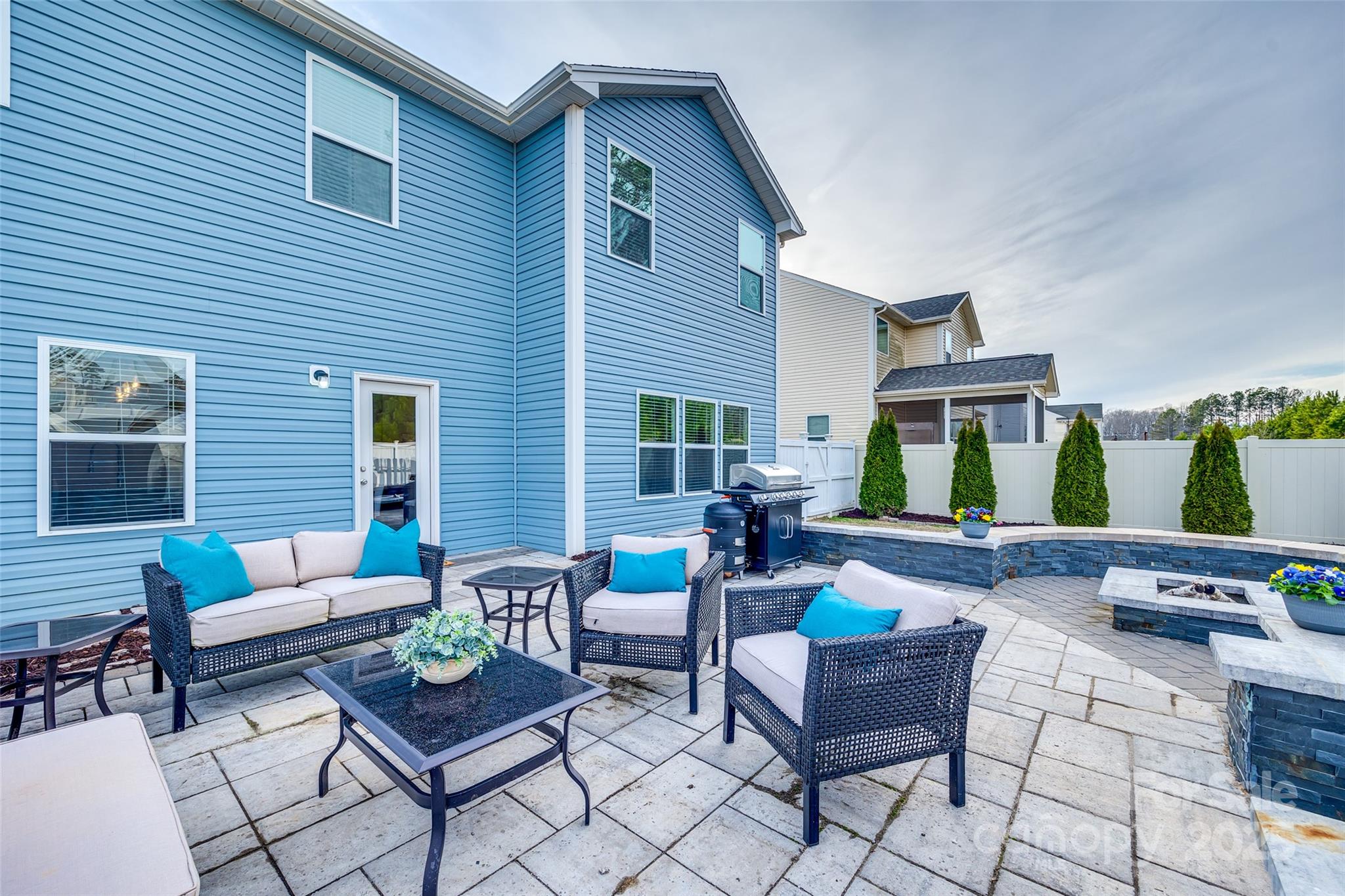 634 Gants Road York, SC 29745 - Photo 35 of 42 a outdoor living space with furniture and a potted plant