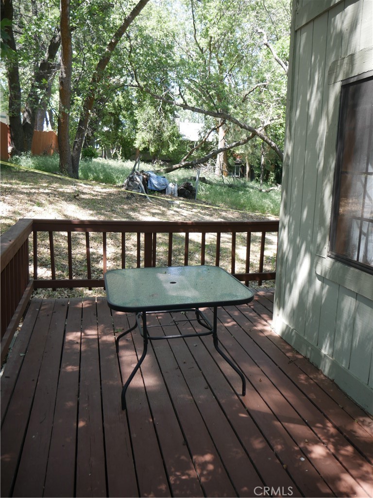 1610 North Grass Valley Road Lake Arrowhead, CA 92352 - Photo 26 of 28 a view of backyard with sitting area
