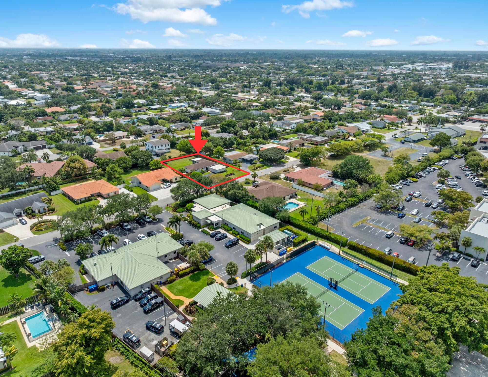 1806 Barbados Road Lake Clarke Shores, FL 33406 - Photo 38 of 41 Aerial