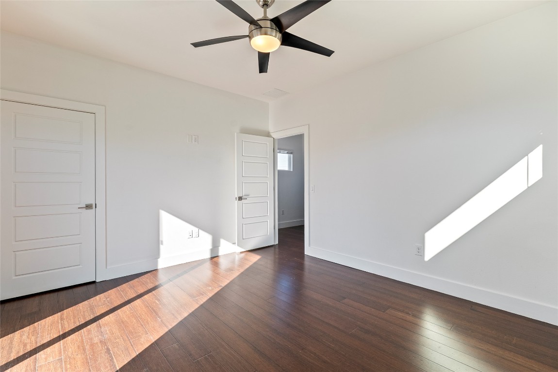 2201 Pennsylvania Avenue, Unit B Austin, TX 78702 - Photo 9 of 14 a view of an empty room with wooden floor