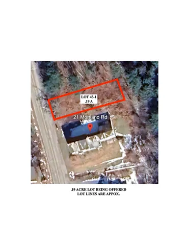 $29,000 | Lot 43-1 Mortland Road, Searsport, ME 04974