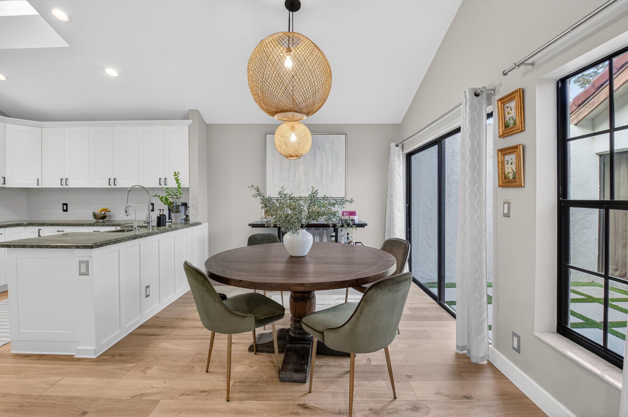 21921 Town Pl Drive Boca Raton, FL 33433 - Photo 22 of 64 DINING AREA WITH VIEWS OF ATRIUM