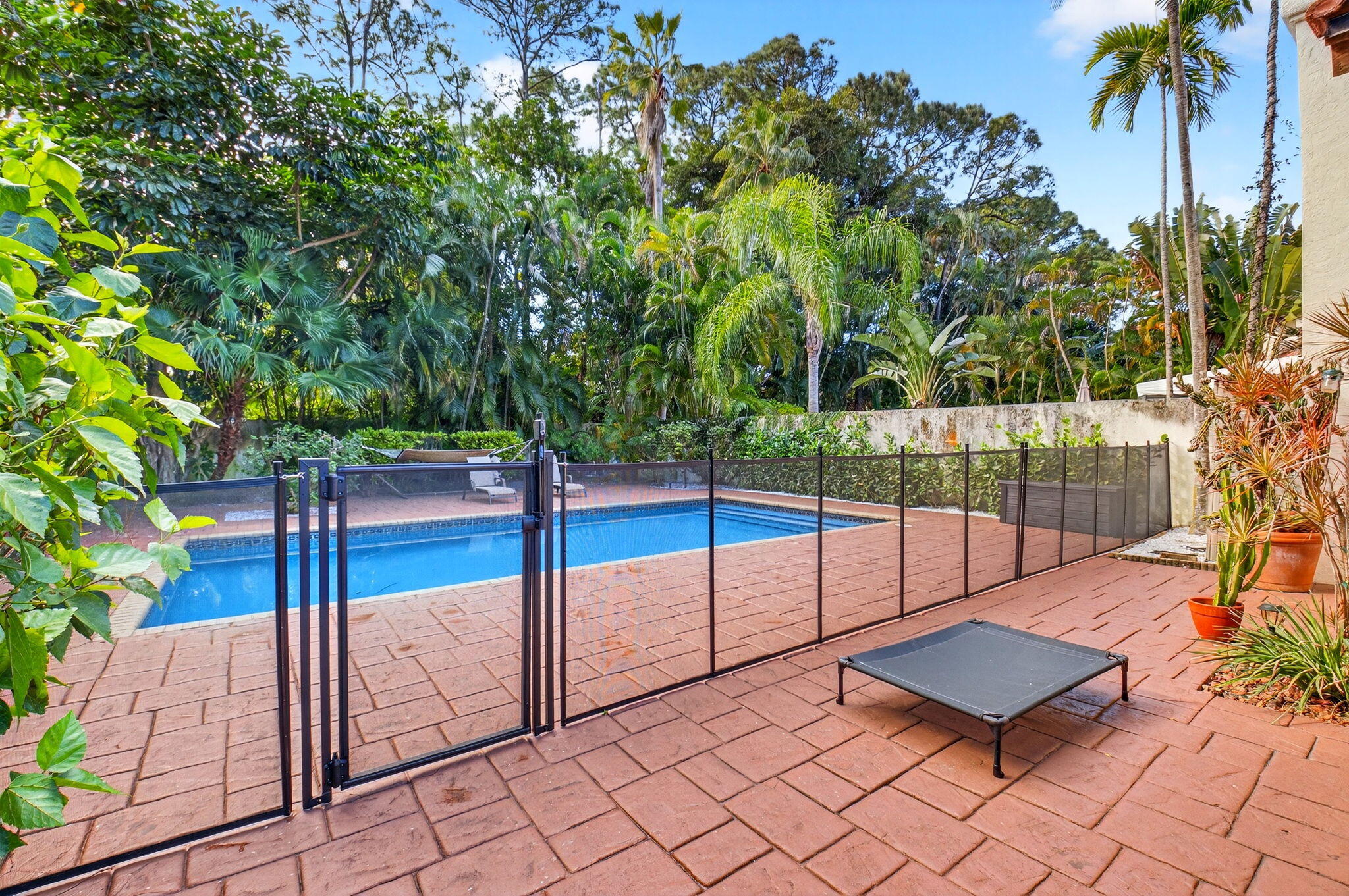 21921 Town Pl Drive Boca Raton, FL 33433 - Photo 40 of 64 SPARKLING BLUE POOL WITH BABY GATE