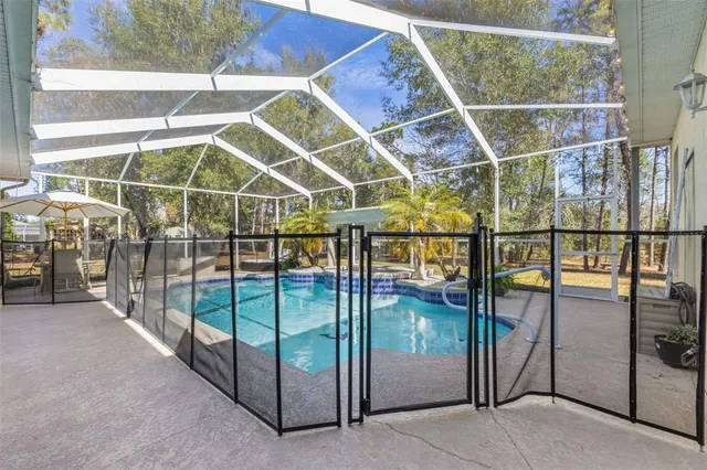 a view of outdoor space with trees