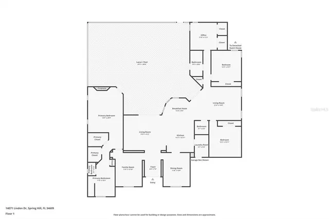 $775,000 | 14071 Linden Drive, Spring Hill, FL 34609
