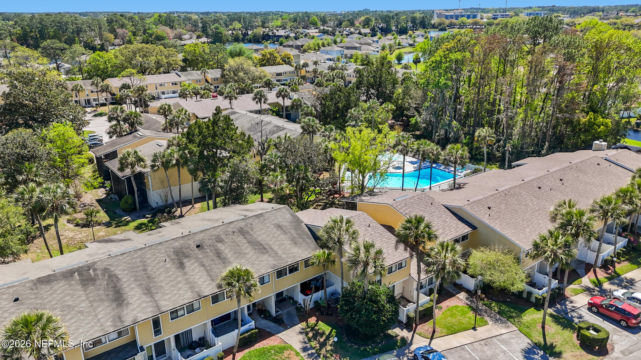 7852 Playa Del Rey Court Jacksonville, FL 32256 - Photo 33 of 33 an aerial view of a house with a yard