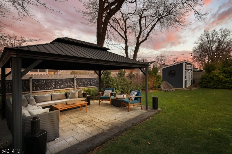 178 Tillotson Road Fanwood, NJ 07023 - Photo 26 of 38 a view of backyard with seating space