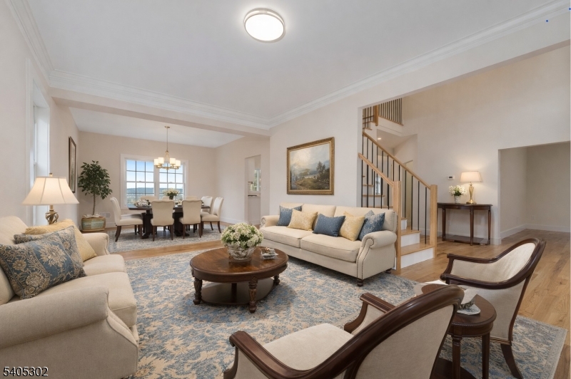 51 Staats Road Bloomsbury, NJ 08804 - Photo 12 of 45 a living room with furniture and a wooden floor