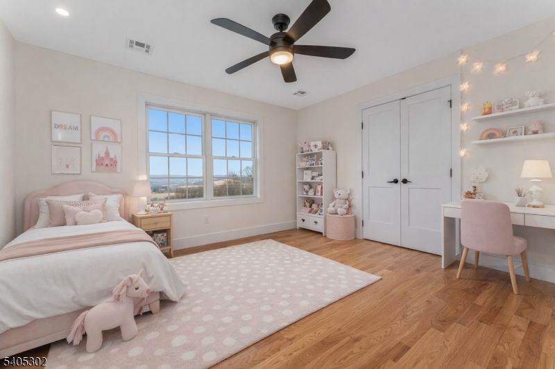 51 Staats Road Bloomsbury, NJ 08804 - Photo 29 of 45 a spacious bedroom with a bed and a window