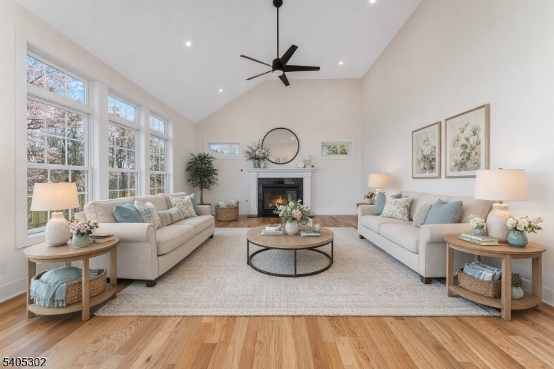 51 Staats Road Bloomsbury, NJ 08804 - Photo 5 of 45 a living room with furniture a rug and a large window
