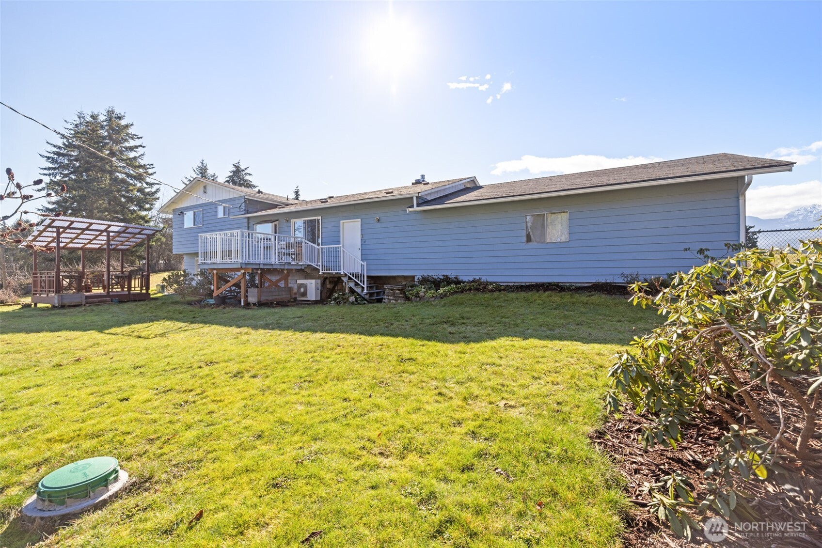 200 Lake Farm Road Port Angeles, WA 98362 - Photo 8 of 40 a view of a house with a yard