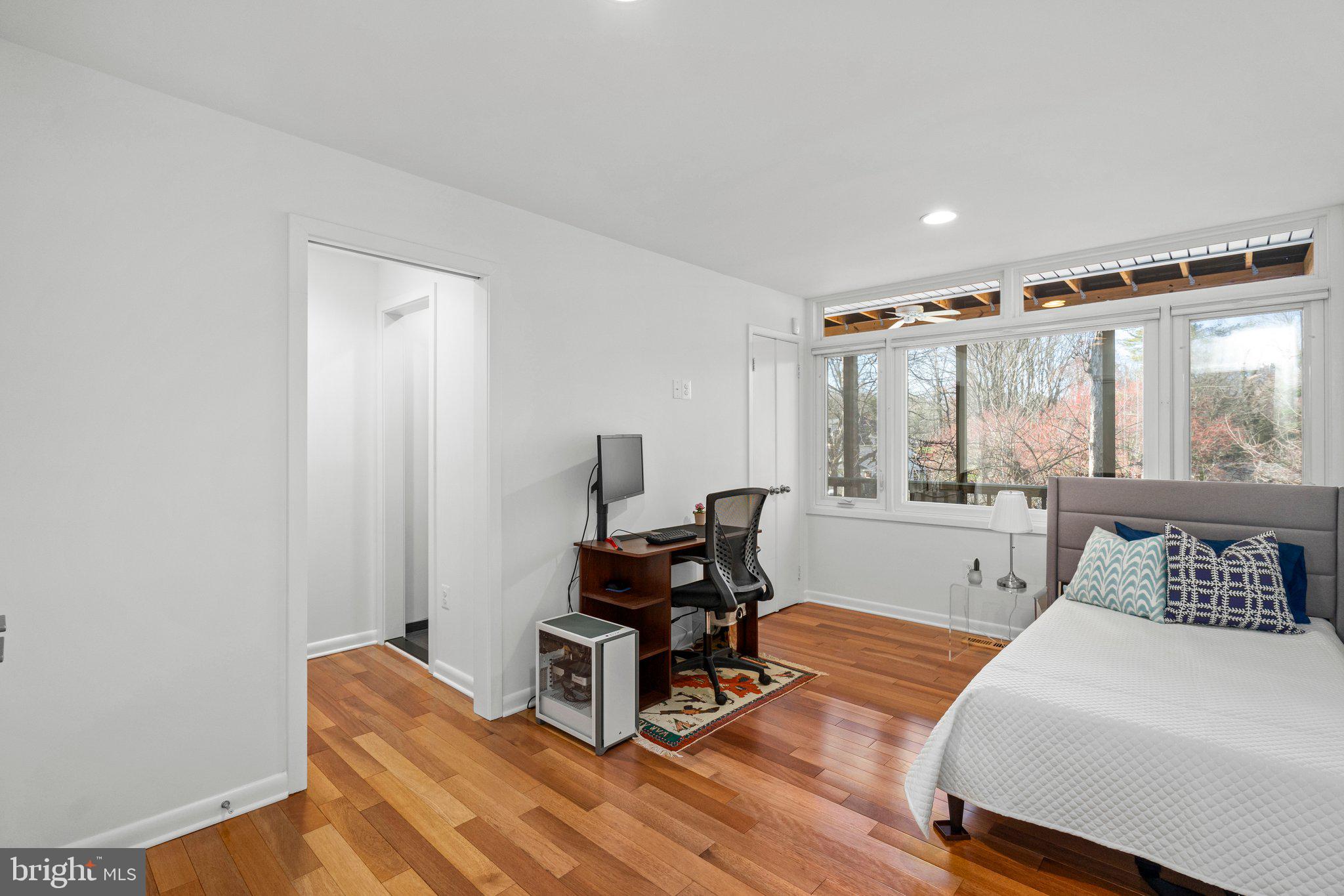 1042 Delf Drive McLean, VA 22101 - Photo 20 of 29 bedroom #2 has views of the screened porch