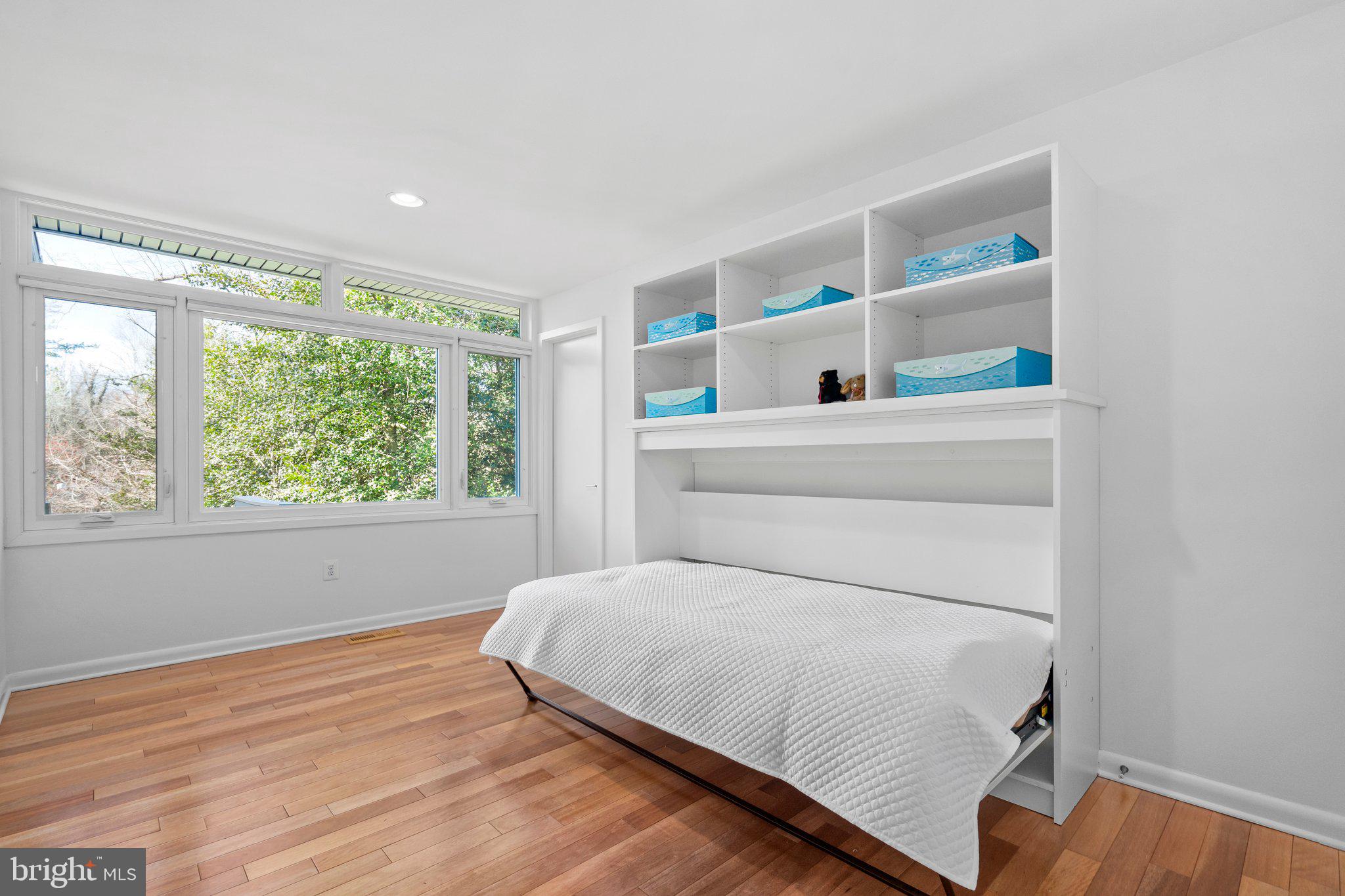 1042 Delf Drive McLean, VA 22101 - Photo 22 of 29 bedroom #3 has a murphy bed and huge windows