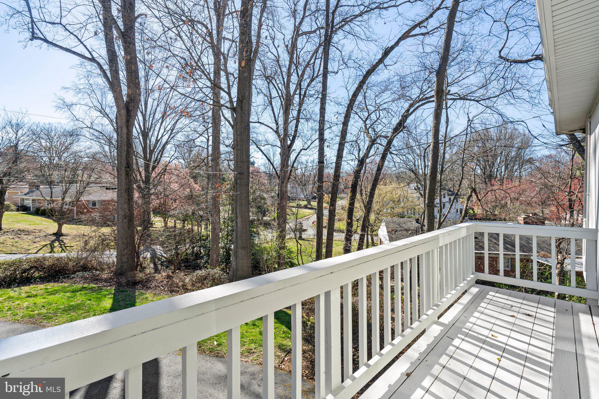 1042 Delf Drive McLean, VA 22101 - Photo 28 of 29 balcony off the kitchen