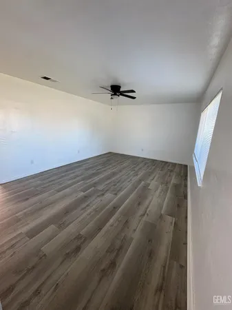 wooden floor in a room