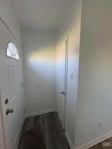 wooden floor in a room