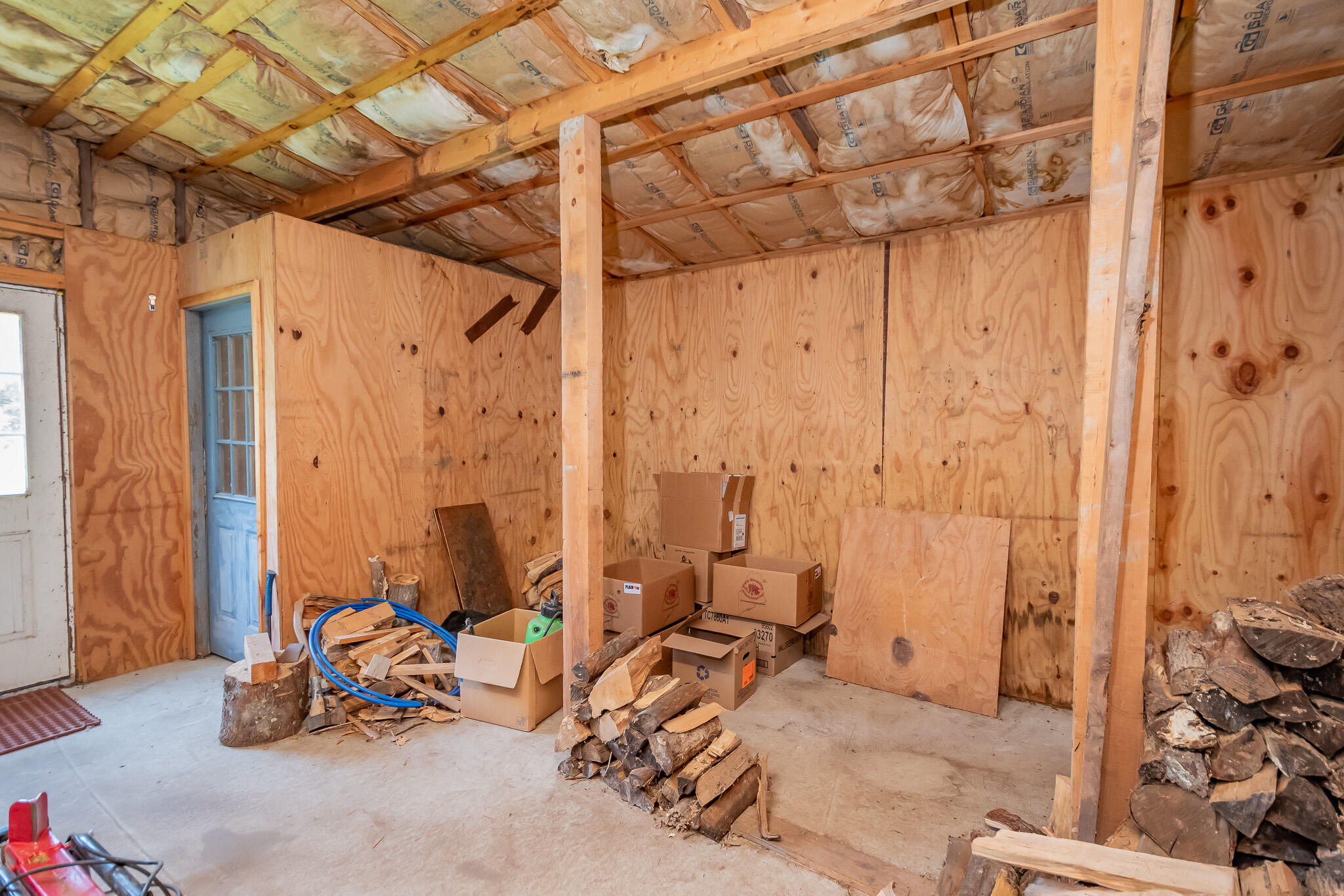 356 Lyford Road Milo, ME 04463 - Photo 36 of 65 attached wood shed