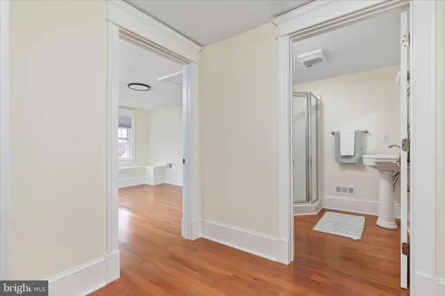 a view of an ocean from a yard