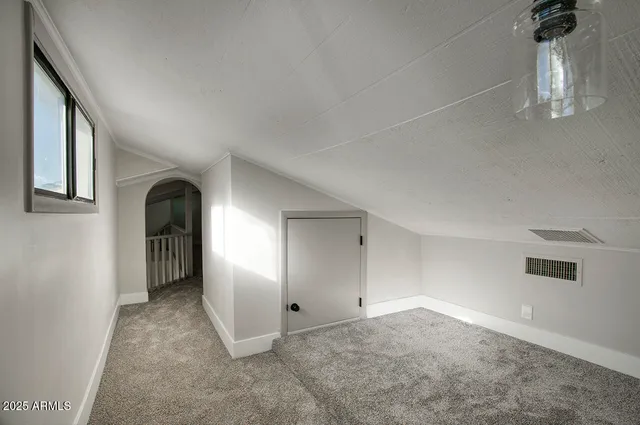 a view of empty room