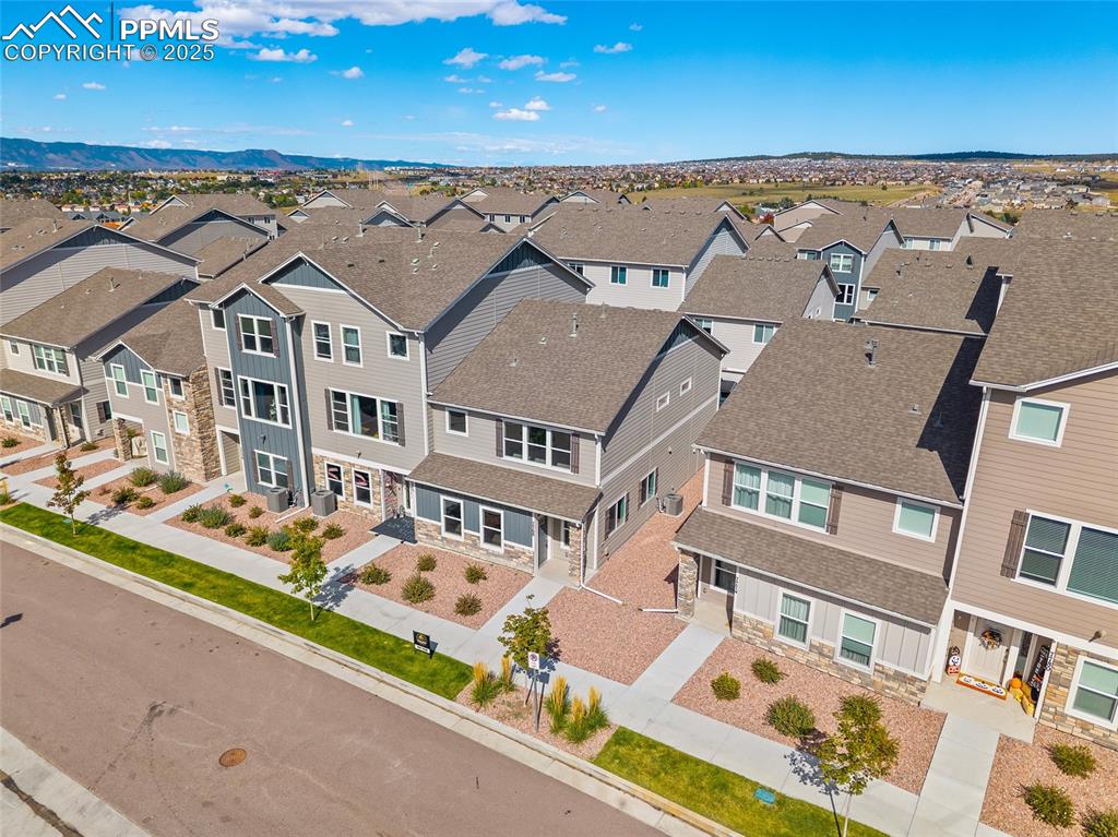 7768 Bone Crk Road Colorado Springs, CO 80924 - Photo 23 of 25 an aerial view of multiple house