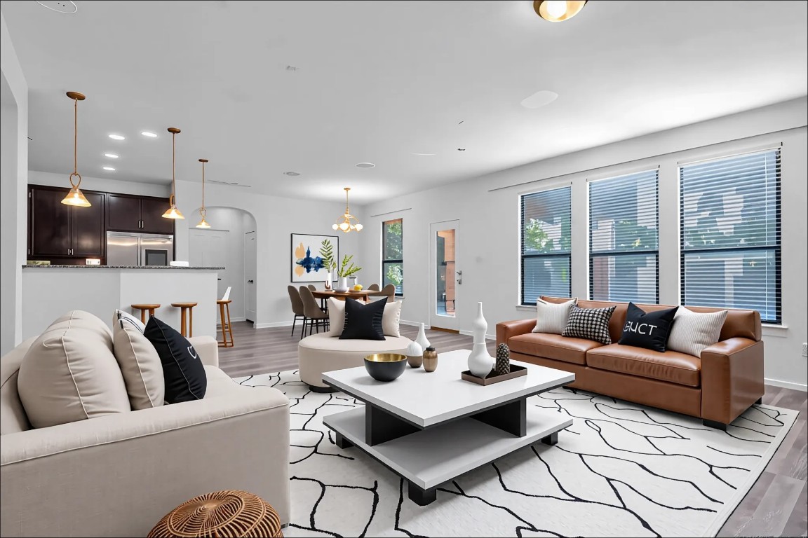 10217 English Oak Drive Austin, TX 78748 - Photo 1 of 31 a living room with furniture and a large window