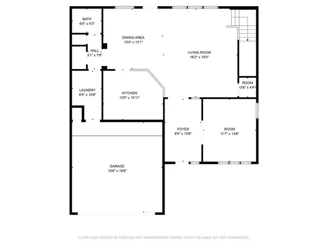 a picture of a floor plan