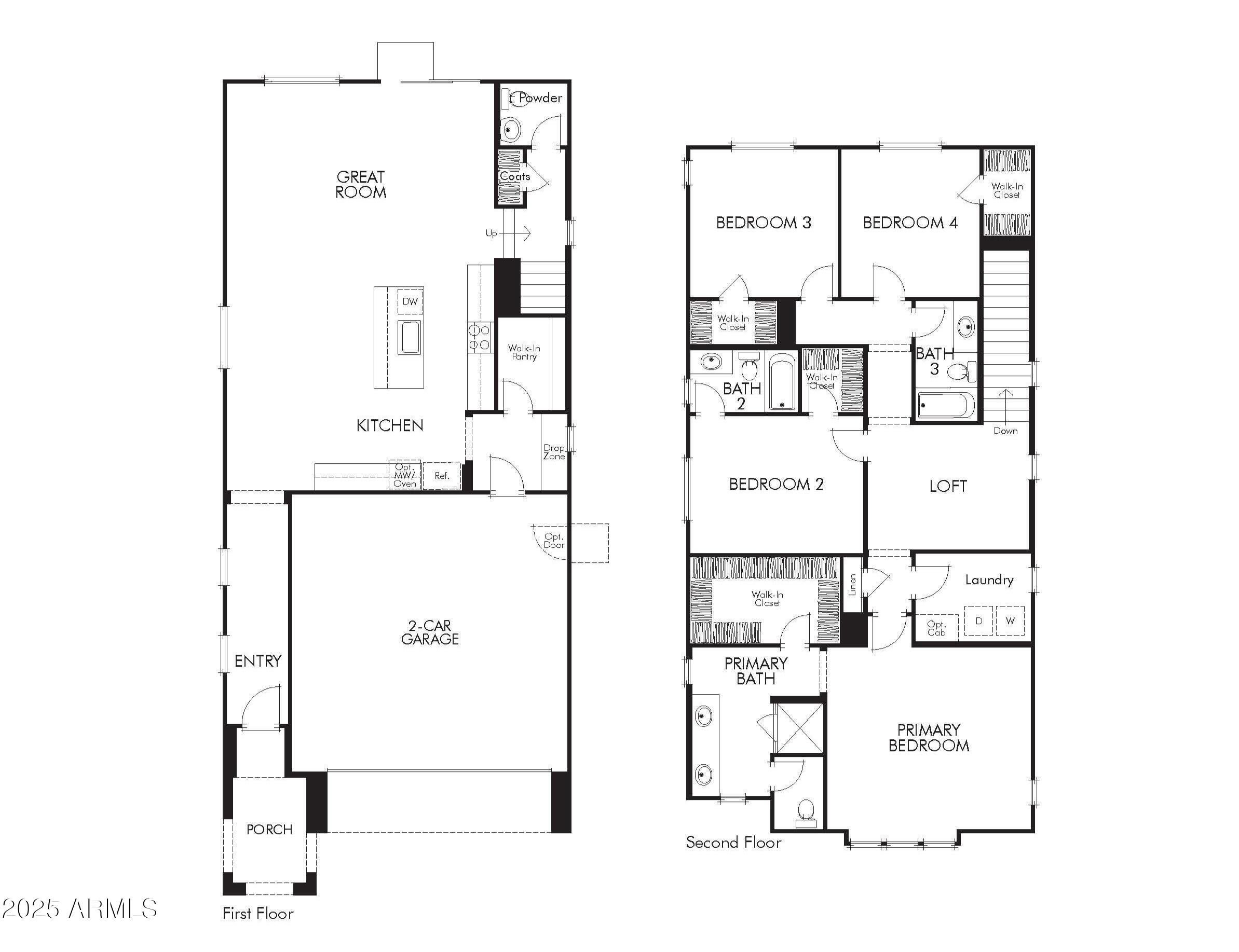2444 West Rowel Road Phoenix, AZ 85085 - Photo 11 of 11 Aster Plan 3 Floorplan