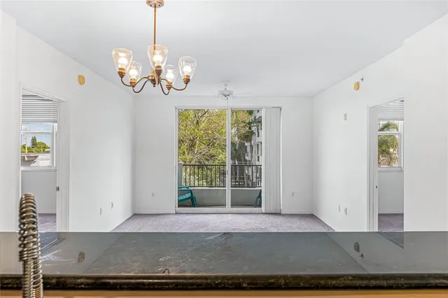 a view of a kitchen with a sink