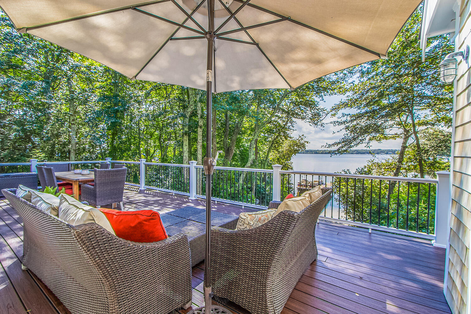 346 Holly Point Road Centerville, MA 02632 - Photo 4 of 52 a view of a patio on the roof deck