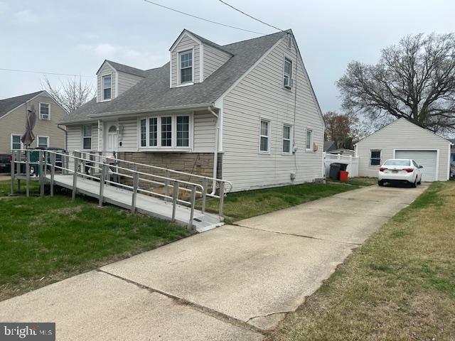 124 Nicholson Road Mount Ephraim, NJ 08059 - Photo 2 of 2 a front view of a house with a yard