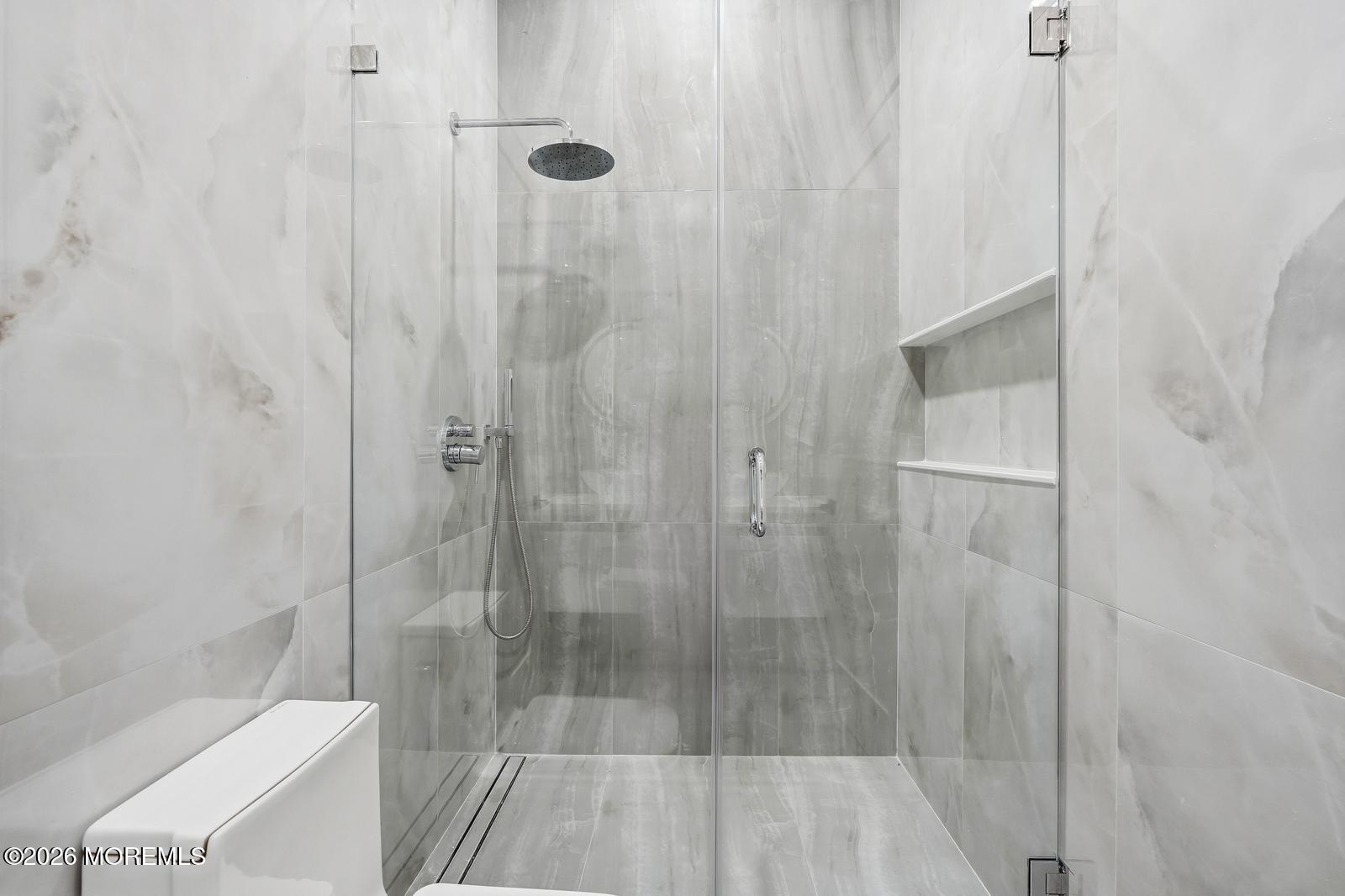 152 Ampere Avenue Oakhurst, NJ 07755 - Photo 13 of 18 a bathroom with a shower