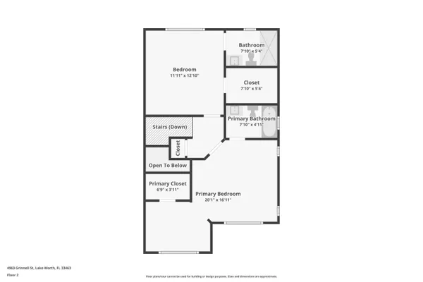 $2,650 | 4963 Grinnell Street, Lake Worth, FL 33463