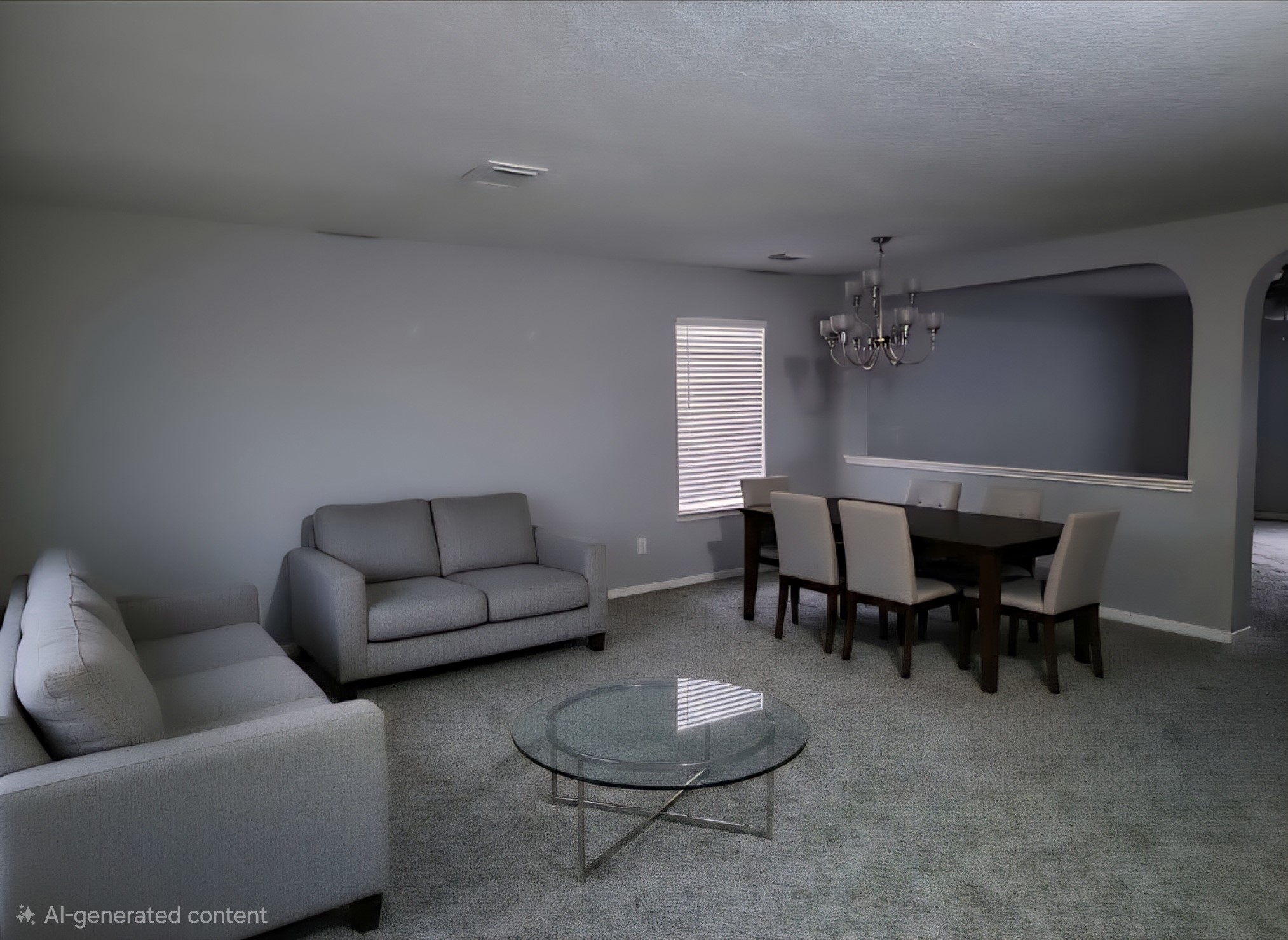 16903 Ridgemeadow Court Houston, TX 77083 - Photo 3 of 13 Formal living and dining area virtually staged.