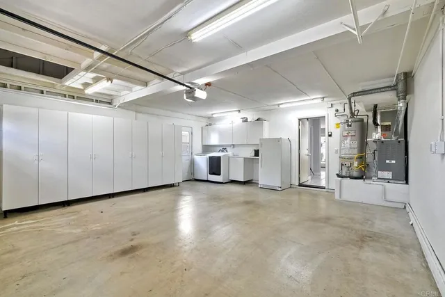 a view of empty room with wooden walls