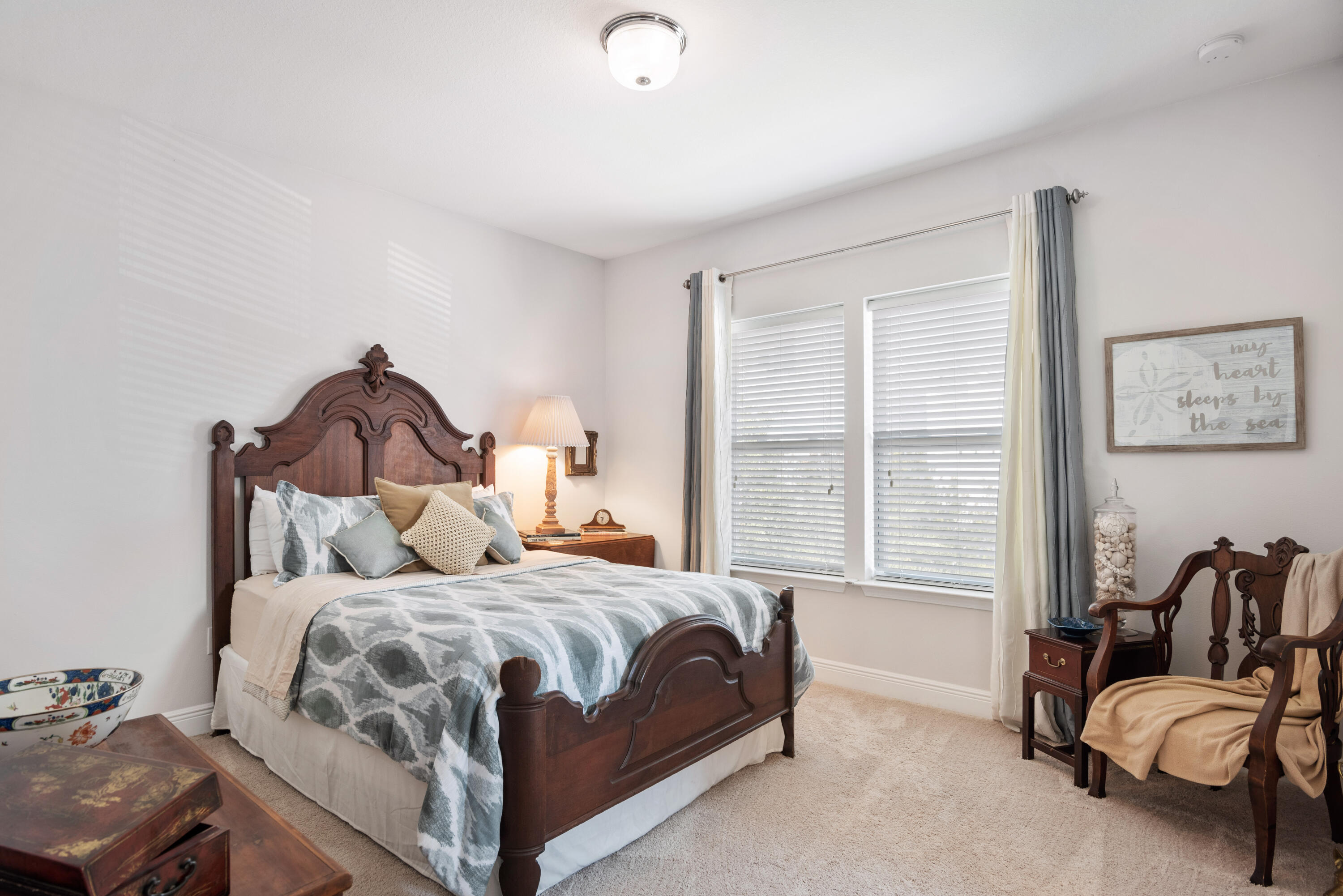 13 Inlet Cove Inlet Beach, FL 32461 - Photo 22 of 49 a bedroom with a bed and a window