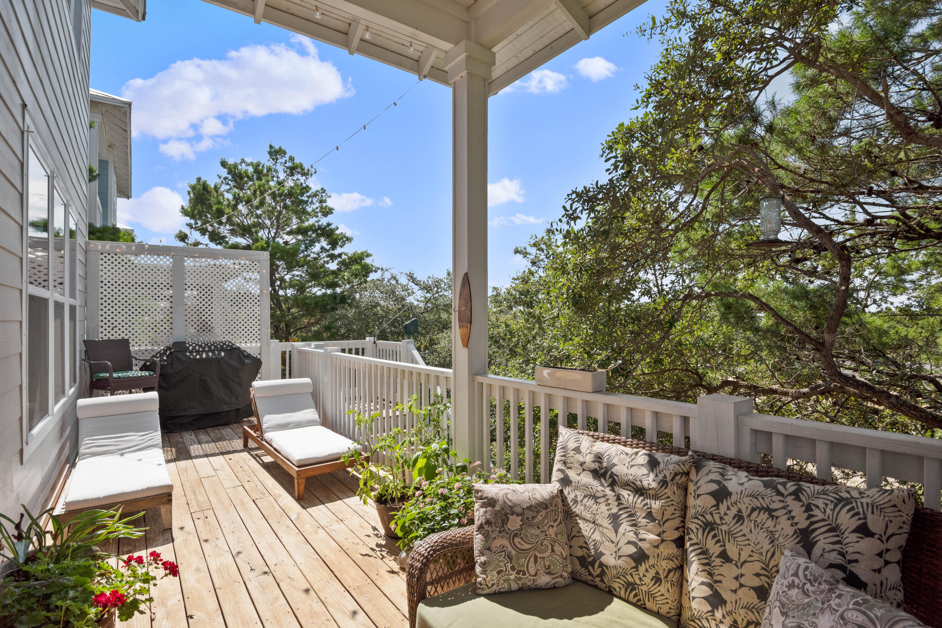 13 Inlet Cove Inlet Beach, FL 32461 - Photo 33 of 49 a view of balcony with furniture