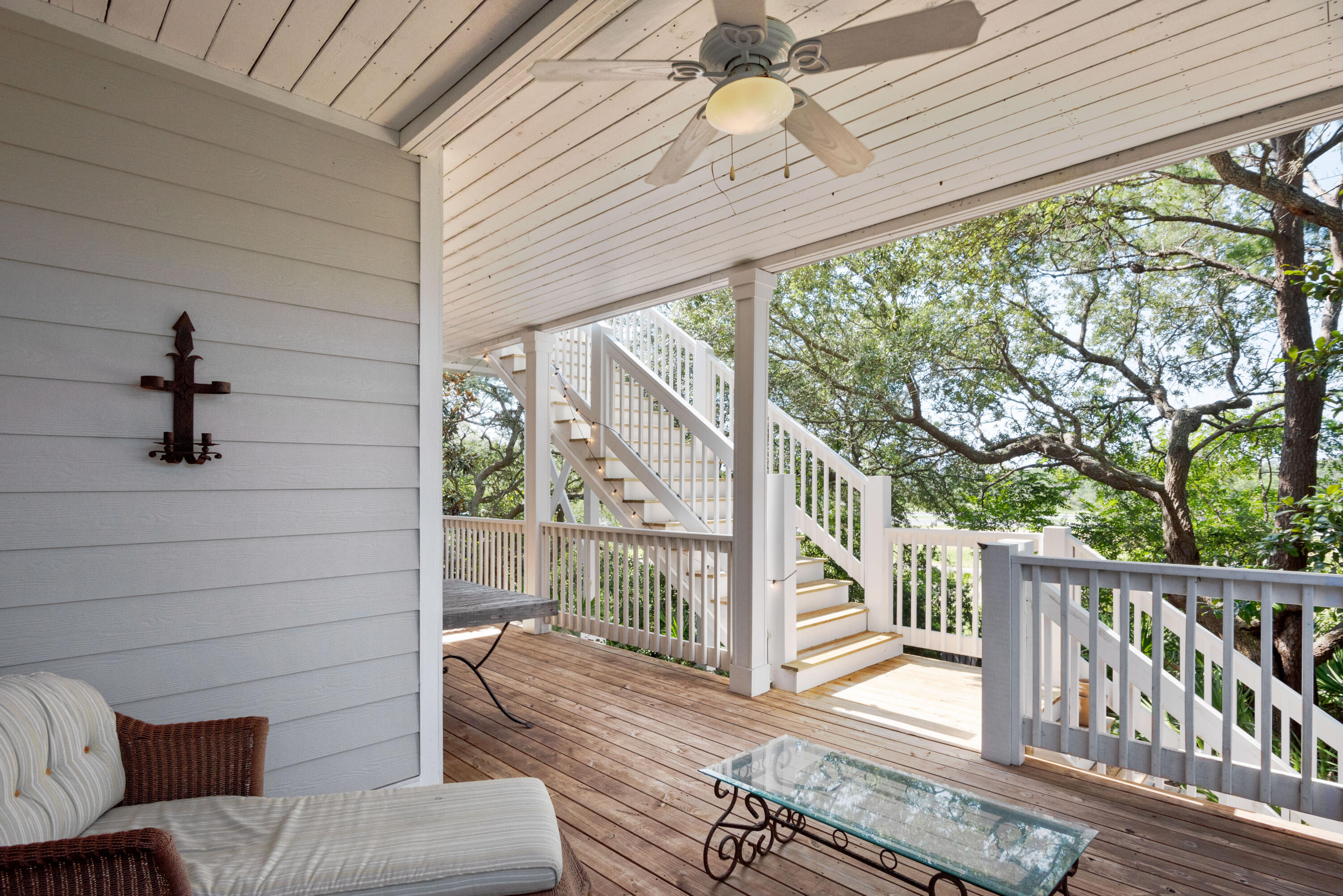 13 Inlet Cove Inlet Beach, FL 32461 - Photo 36 of 49 a view of a porch with wooden floor and outdoor space