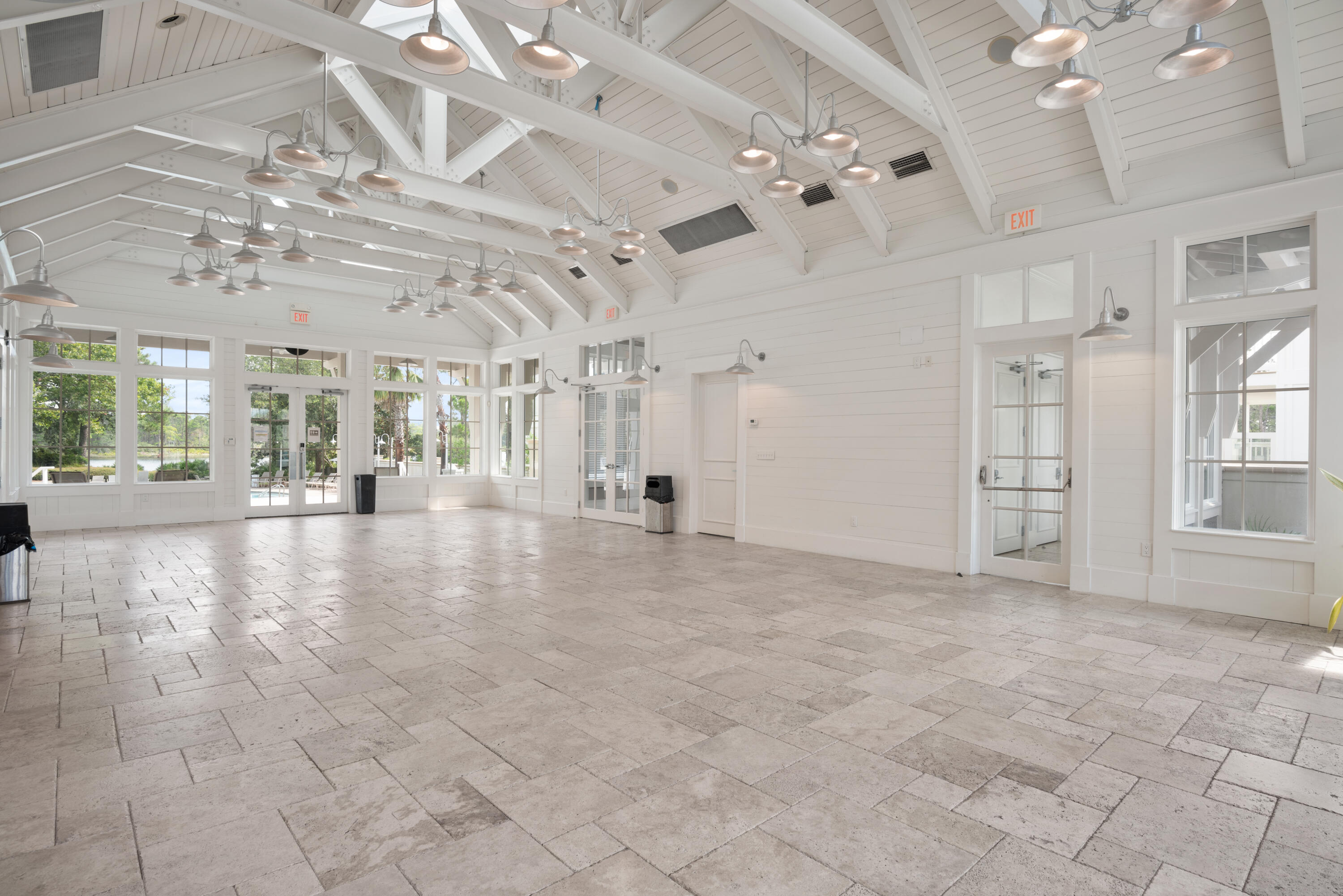 13 Inlet Cove Inlet Beach, FL 32461 - Photo 40 of 49 a view of a room with lots of windows and chandelier