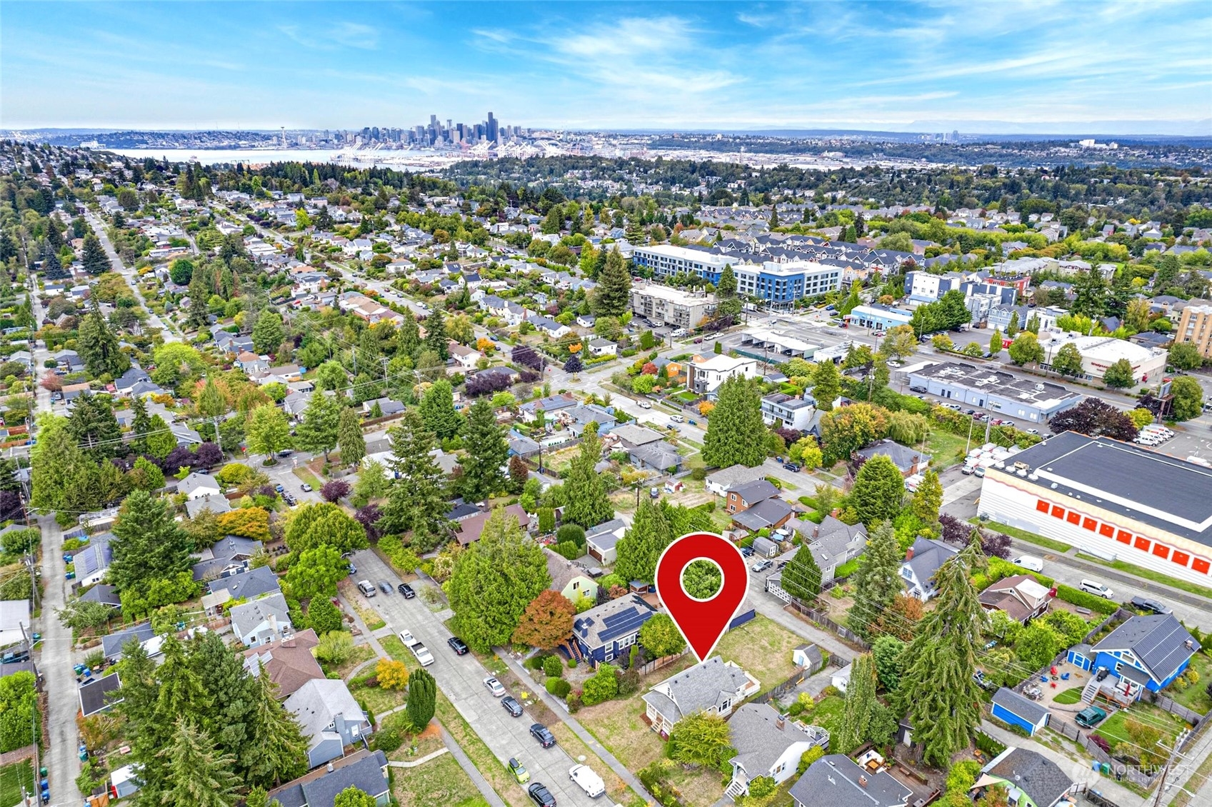 6344 37th Avenue Southwest Seattle, WA 98126 - Photo 20 of 20 an aerial view of a city