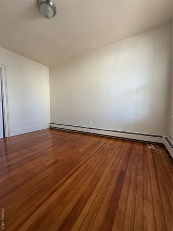 a view of wooden floor in a room