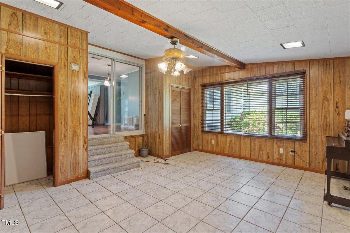 65 Pine View Road Henderson, NC 27537 - Photo 17 of 43 a view of an entryway with wooden floor and door